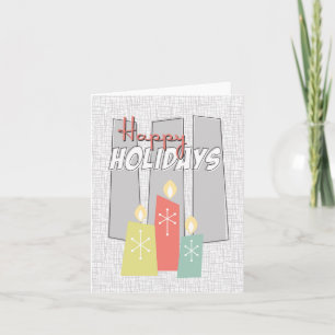 Retro Christmas 1958 Greeting Card -Personalise