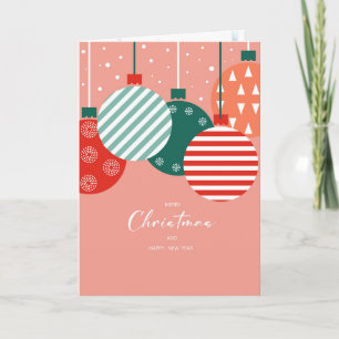 Retro Christmas Baubles - Classic Holiday Charm