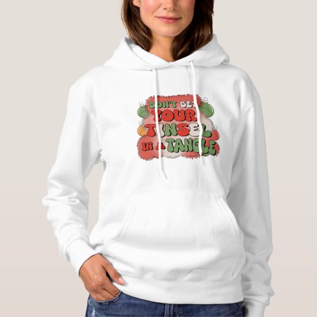 Retro Christmas Cheer Hoodie (Front)