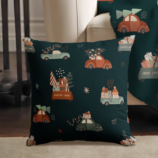 Retro Christmas  Cushion (Creator Uploaded)