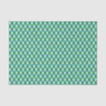 Retro Christmas Diamond Plaid - Green & Teal