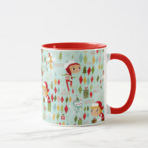 Retro Christmas Fun Coffee / Tea Gift Mugs