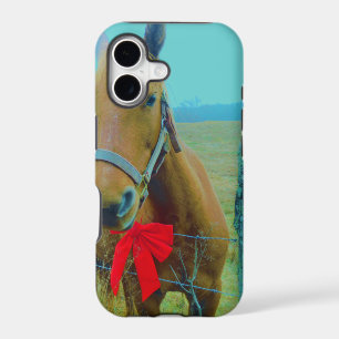 retro Christmas Horse