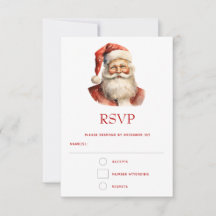 Retro Christmas Santa Claus