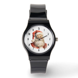 Retro Christmas Santa Claus Watch