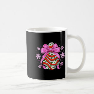 Retro Christmas Tree Cake Debbie Coquette Women Ki Coffee Mug