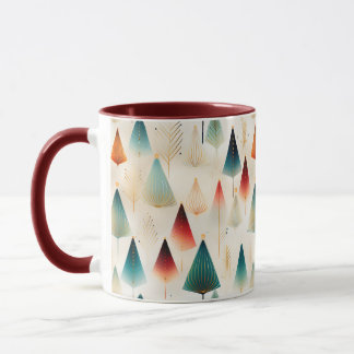 Retro Christmas Tree mug