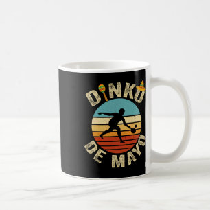 Retro Cinco De Mayo Picklell Player Dinking Dinko Coffee Mug