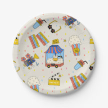 Retro Cinema Movie Night Popcorn Party