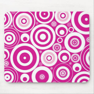 Retro Circles Mousepad