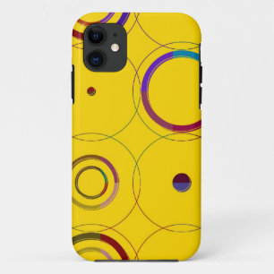 Retro circles seamless pattern Case-Mate iPhone case