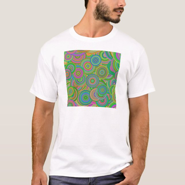 retro circles T-Shirt (Front)