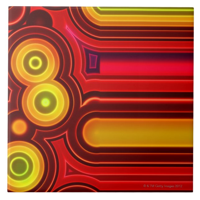 Retro Circles Tile (Front)