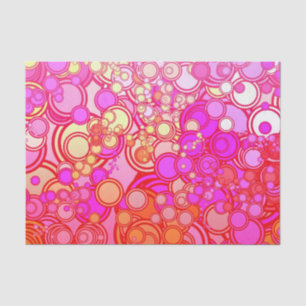 Retro Circles Tissue Paper