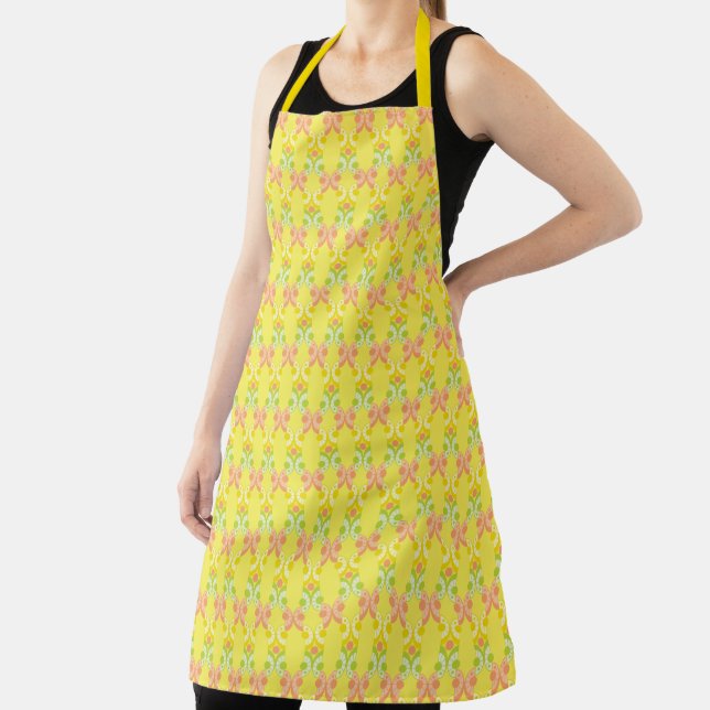 Retro Citrus Large Apron (Insitu)