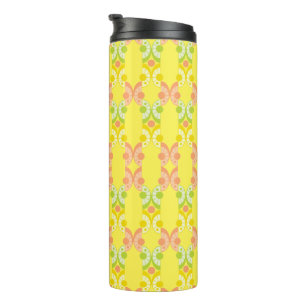 Retro Citrus Thermal Travel Tumbler