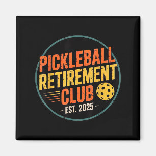 Retro Ckleball Retirement Club Apparel Retro Vinta Magnet
