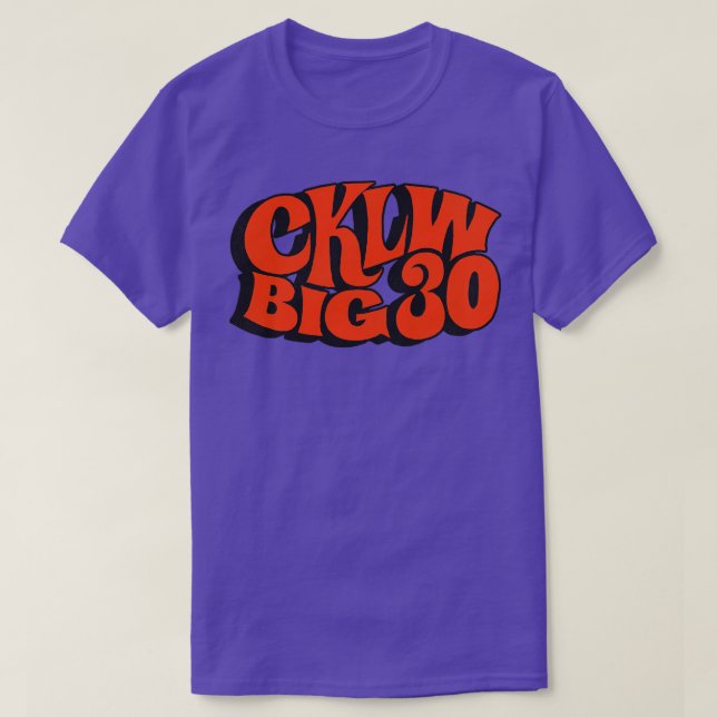 Retro CKLW 800 Windsor Radio Station T-Shirt (Design Front)