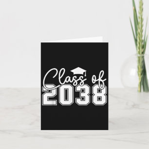 Retro Cl Of 2038 Grow With Me Kindergarten Student Card