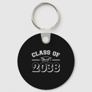 Retro Cl Of 2038 Grow With Me Kindergarten Student Key Ring