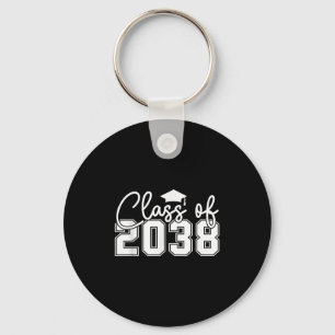 Retro Cl Of 2038 Grow With Me Kindergarten Student Key Ring
