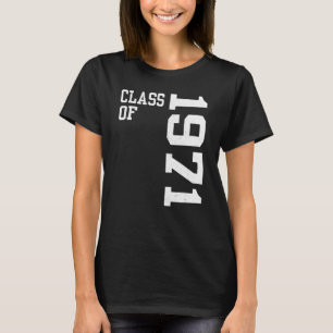 Retro Class of 1971 Senior High School Reunion Vin T-Shirt