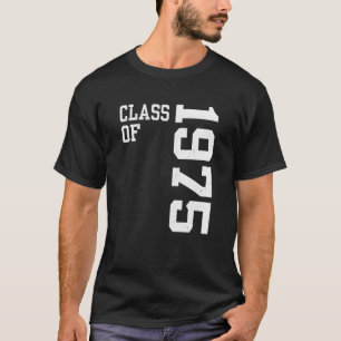 Retro Class of 1975 Senior High School Reunion Vin T-Shirt