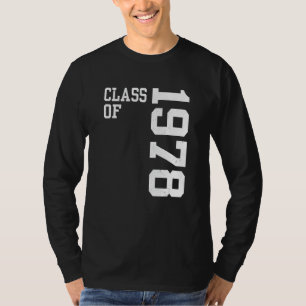 Retro Class of 1978 Senior High School Reunion Vin T-Shirt