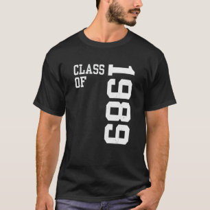 Retro Class of 1989 Senior High School Reunion Vin T-Shirt