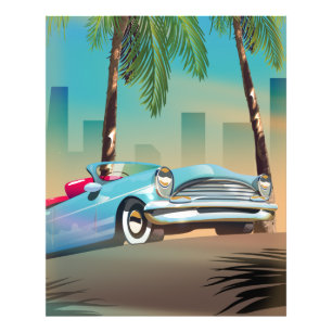 Retro Classic Car Photo Print