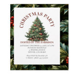 Retro Classic Cute Christmas Tree  Invitation<br><div class="desc">Retro Classic Cute Watercolor Christmas Tree Convenience is key during this busy season! Visit our Zazzle store to explore the complete Cute Watercolor Christmas Wishes collection. With just a few clicks, you can have these delightful designs delivered right to your doorstep. If you need any further customisation please feel free...</div>