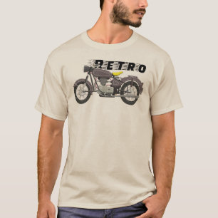 Retro Classic Motorcycle Vintage Rider T-Shirt
