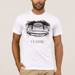 *~* Retro Classic Vintage Antique Car T-Shirt<br><div class="desc">WHITE T- Short Sleeve SHIRT Energetically Enhanced Retro Classic Vintage Antique Car , Auto , Automobiles The style is Grunge done Modern Classic Unique Creative and just plain Cool. The main colour is Vintage Silver Grey Grey Black . This would be a great gift for any Classic Antique Vintage Retro...</div>