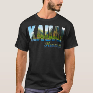 Retro Classic Vintage Summer Kauai Hawaii TShirt T