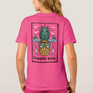 Retro Clearwater Beach artwork in both sides T-Shirt