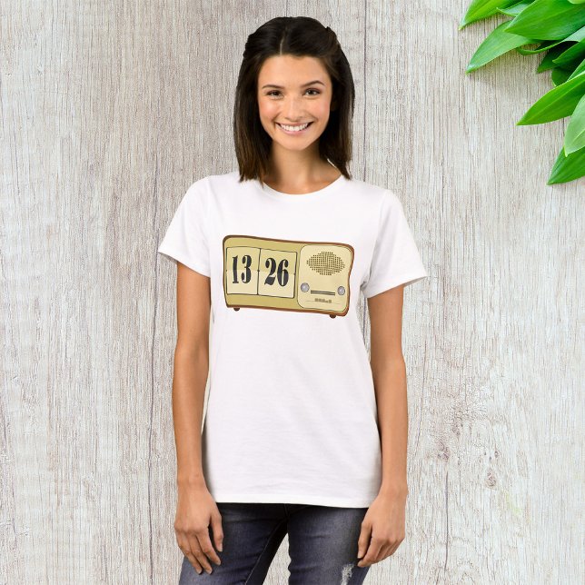 Retro Clock Radio T-Shirt (Creator Uploaded)