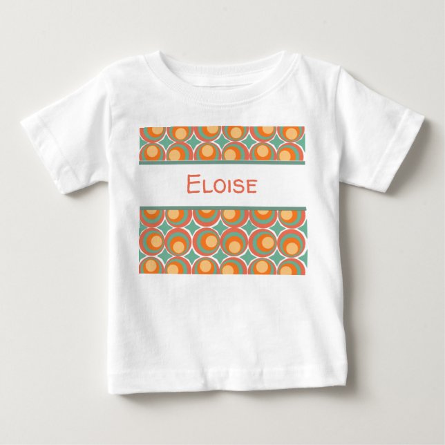 Retro Clovers  Baby T-Shirt (Front)