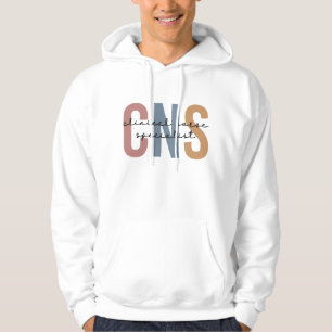 Retro CNS Clinical Nurse Specialist Hoodie