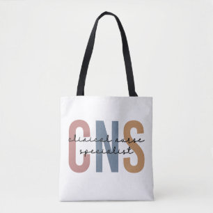 Retro CNS Clinical Nurse Specialist Tote Bag