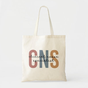 Retro CNS Clinical Nurse Specialist Tote Bag