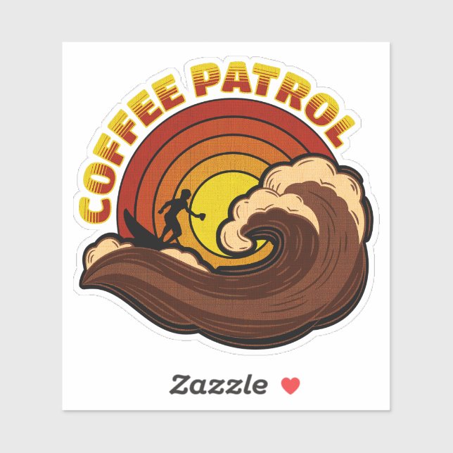 Retro Coffee Patrol (Sheet)