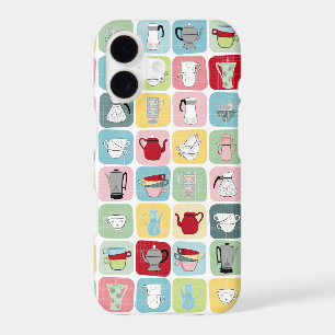 Retro Coffee Pots and Cups