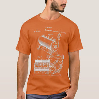 Retro Coffee Roaster  - Dark Roast Bean Roasting  T-Shirt