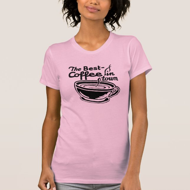Retro Coffee T-Shirt (Front)