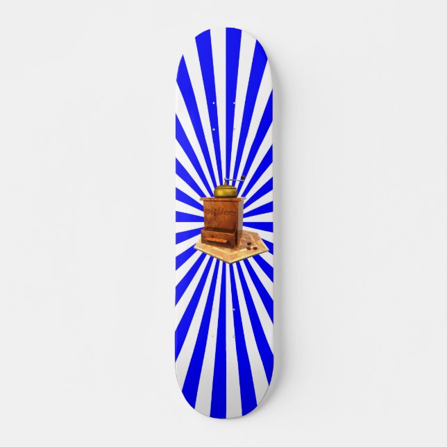 retro coffeemill skateboard (Front)