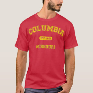 Retro CollegeStyle Columbia Missouri 1821 1 T-Shirt