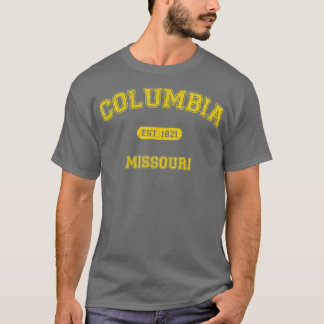 Retro CollegeStyle Columbia Missouri 1821  T-Shirt