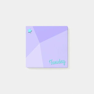 Retro Color Block Planner Post-it Notes