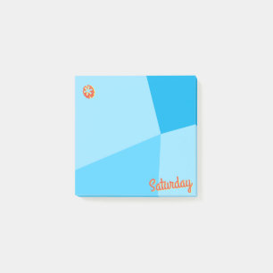 Retro Colour Block Planner Post-it Notes