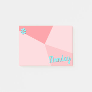 Retro Colour Block Planner Post-it Notes